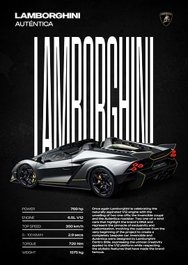 Lamborghini Auténtica Roadster