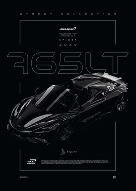 McLaren 765LT Spider 2020 Black Series