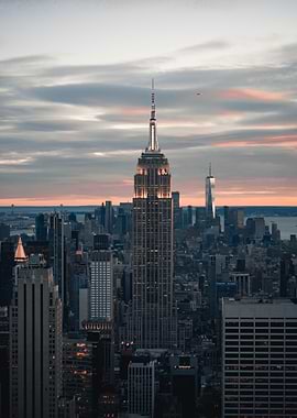 Empire State Building at Dusk