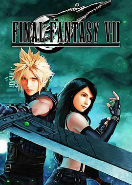 Final Fantasy VII Cloud and Tifa