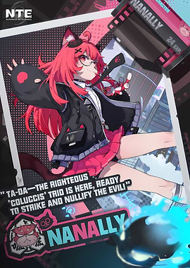 Anime Character Nanally with Quote