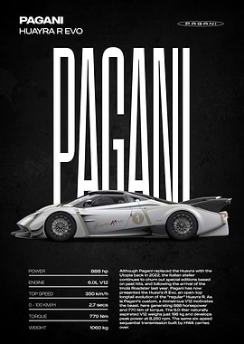 Pagani Huayra R Evo Car