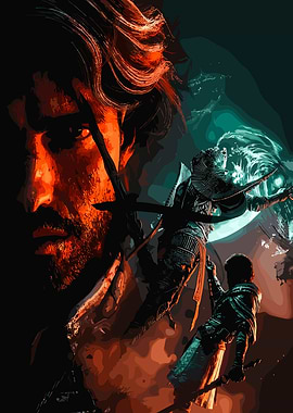 Epic Fantasy Battle Scene