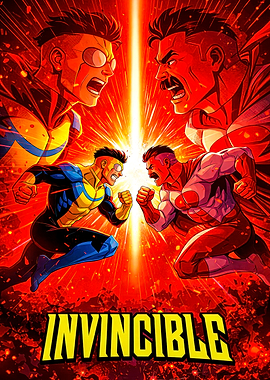 Invincible Comic Book Cover