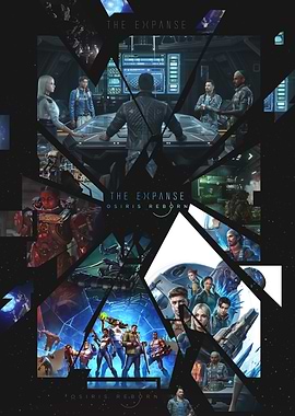 The Expanse Osiris Reborn Collage