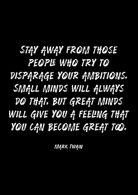 Mark Twain Inspirational Quote