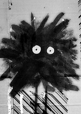 Cute Monster with Big Eyes