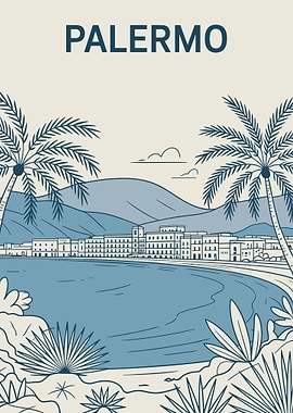 Travel Palermo Cityscape Italy