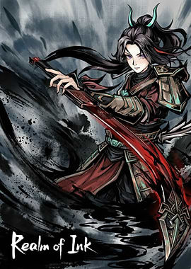 Realm of Ink Warrior Game Art