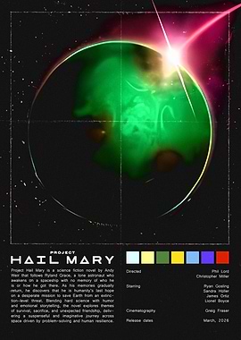 Project Hail Mary Movie Poster