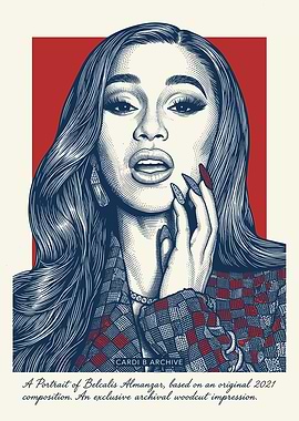 Cardi B Archive Portrait