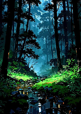 Enchanted Forest Stream