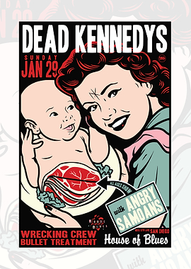 Dead Kennedys Concert Poster