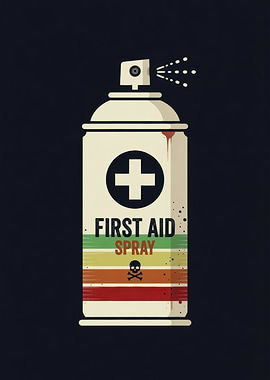 First Aid Spray Can