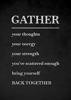 Gather Your Thoughts