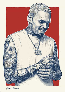 Chris Brown Portrait