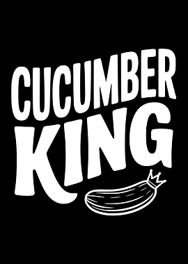 Cucumber King with Crown
