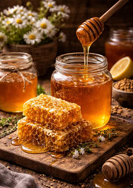 Honey and Honeycomb