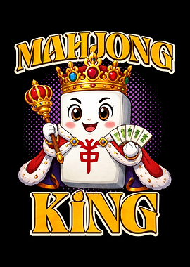 Mahjong King Cartoon