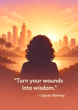 Oprah Winfrey quote about wisdom