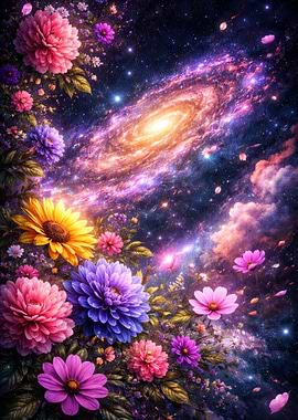 Cosmic Flowers in Galaxy