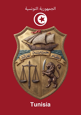 Tunisia Coat of Arms