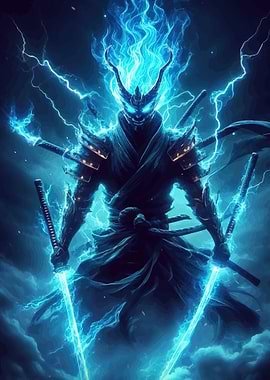 Electric Samurai Warrior