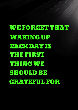 Inspirational Quote About Gratitude