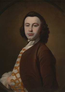 Portrait of a Young Man in 18th Century Attire