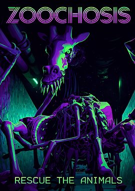 ZooChosis Giraffe Poster