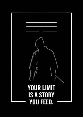 Samurai Motivational Poster