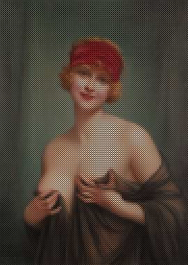 Jeune Femme En Deshabille