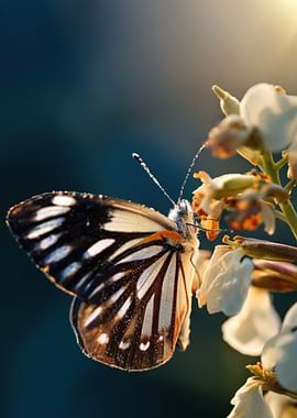 Butterfly on a Flower