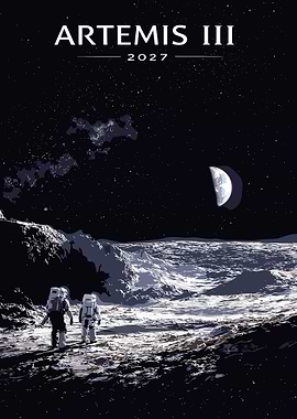 Artemis III Moon Landing 2027