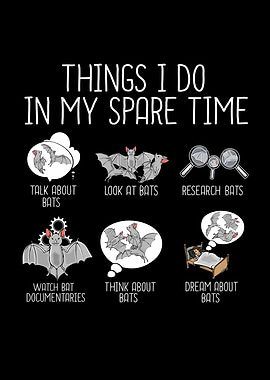 Funny Bat Lover Kids Night Animal Bat