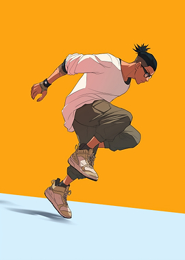 Urban Rhythm – Contemporary Dancer in Motion