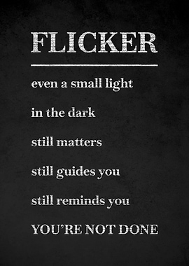 Flicker Inspirational Quote
