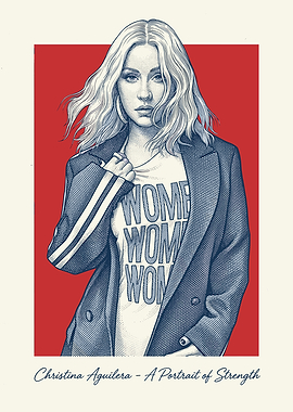 Christina Aguilera Portrait