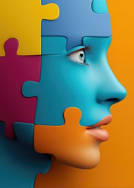 Puzzle Face Profile