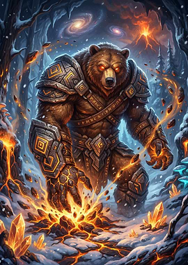 Armored Bear Warrior
