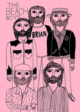 The Beach Boys illustration