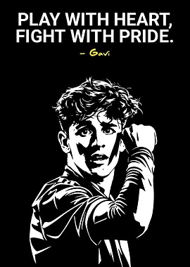 Gavi Play with Heart Fight with Pride