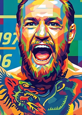 Conor McGregor WPAP Portrait