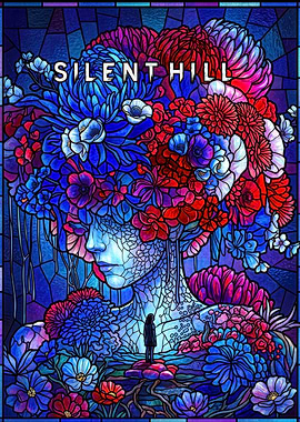 Silent Hill Stained Glass Art