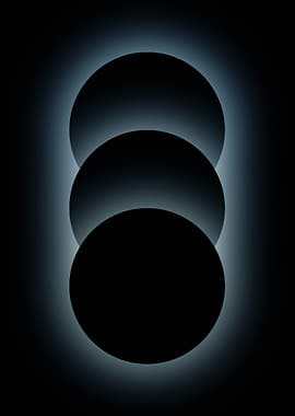 Three Eclipses in a Row