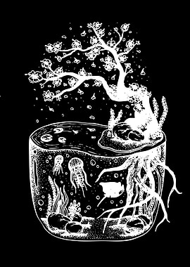 Enchanted Aquatic Bonsai Tree