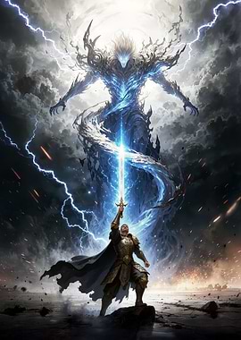 Knight vs. Cosmic Being