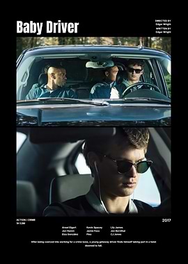 Baby Driver Movie Poster