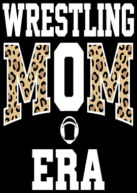 Wrestling Mom Era Leopard Print