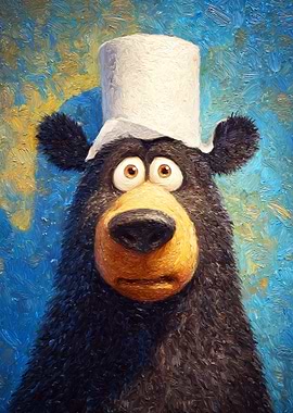 Bear Wearing a Top Hat